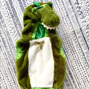 Green dinosaur costume 12 month-2T